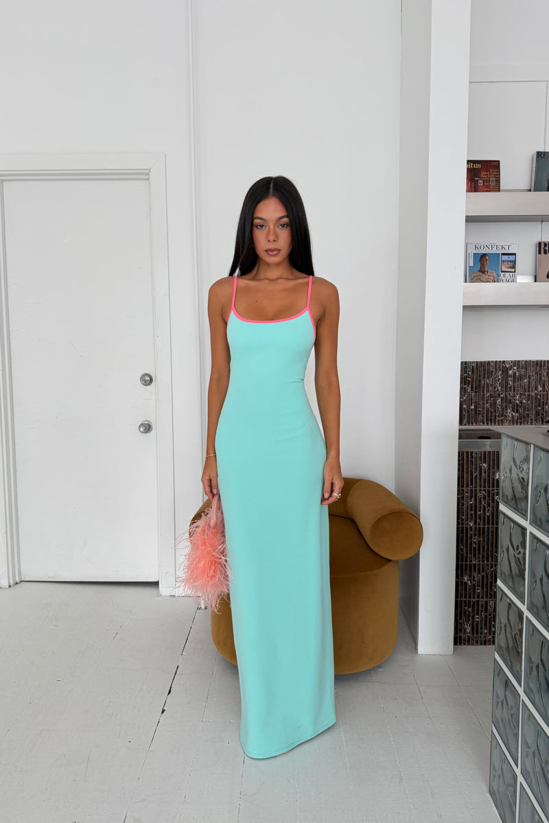 Slip Dress | Mint Blue