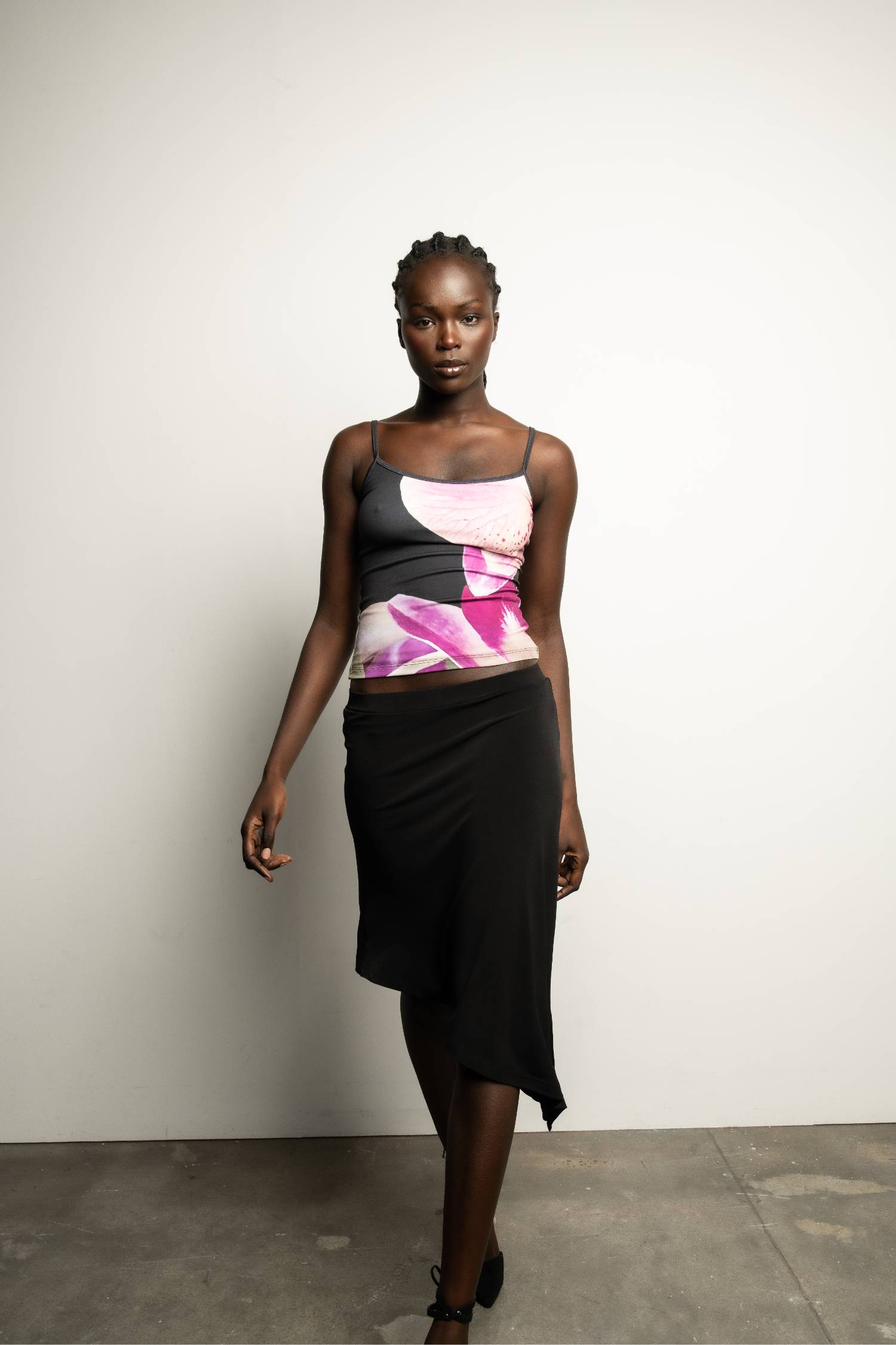 Black midi 2024 skirt pencil