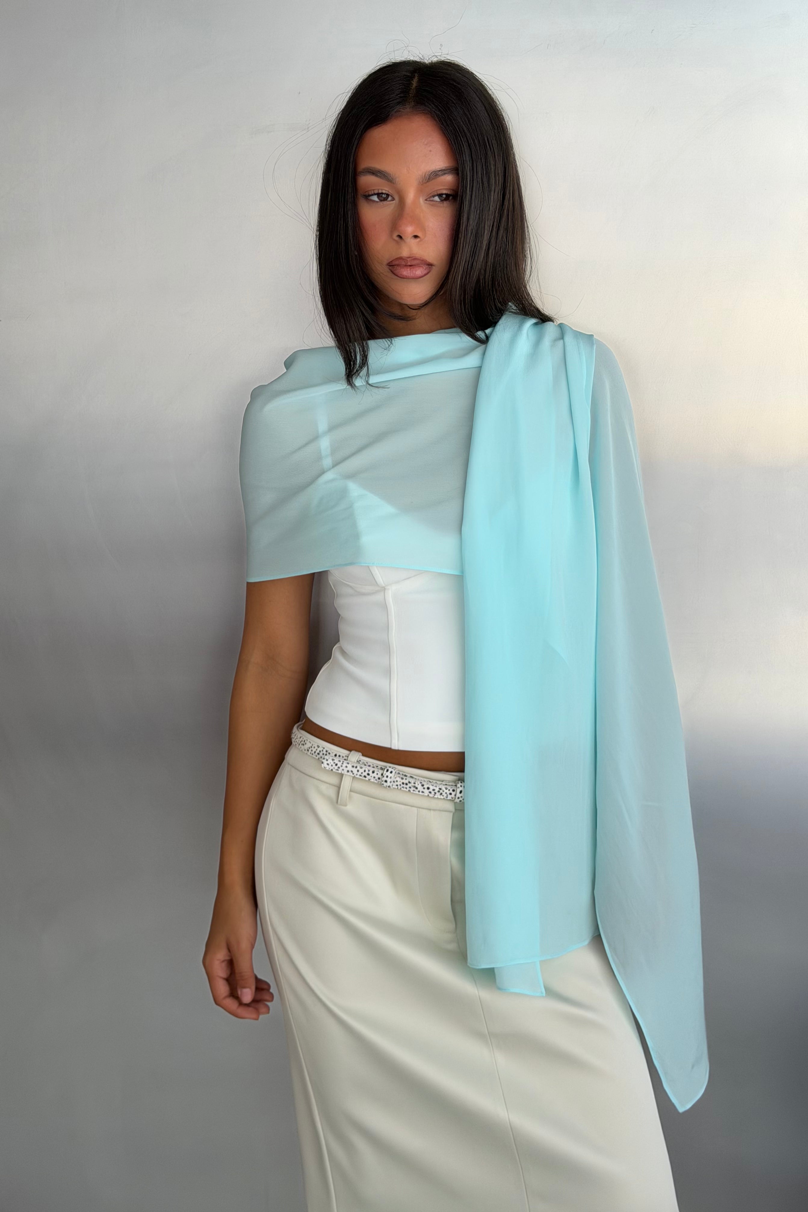 Freya Scarf | Blue
