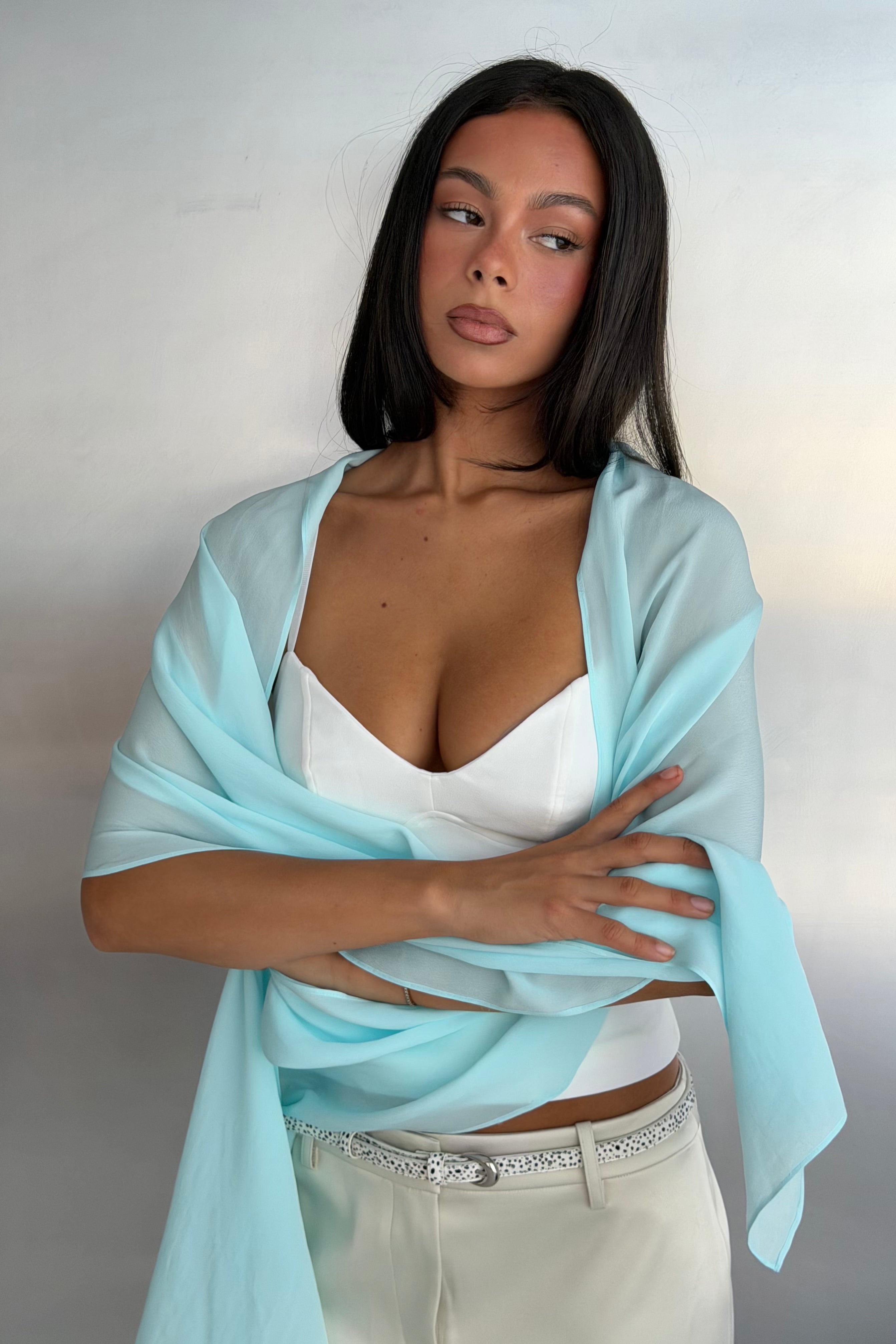 Freya Scarf | Blue