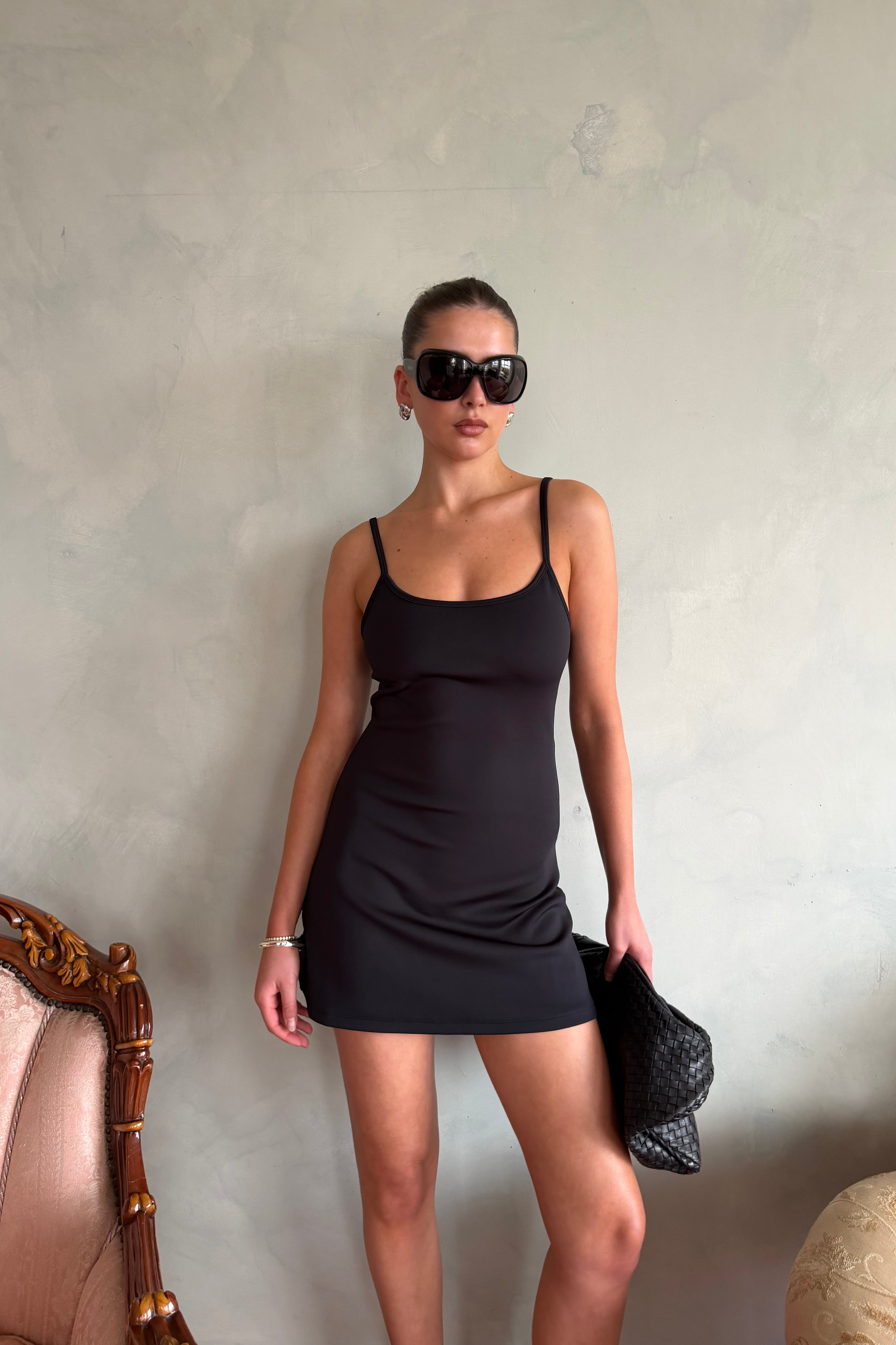Venus Mini Dress | Black
