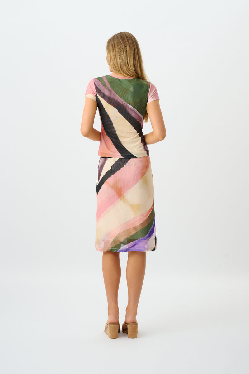 Midi Skirt | Wave