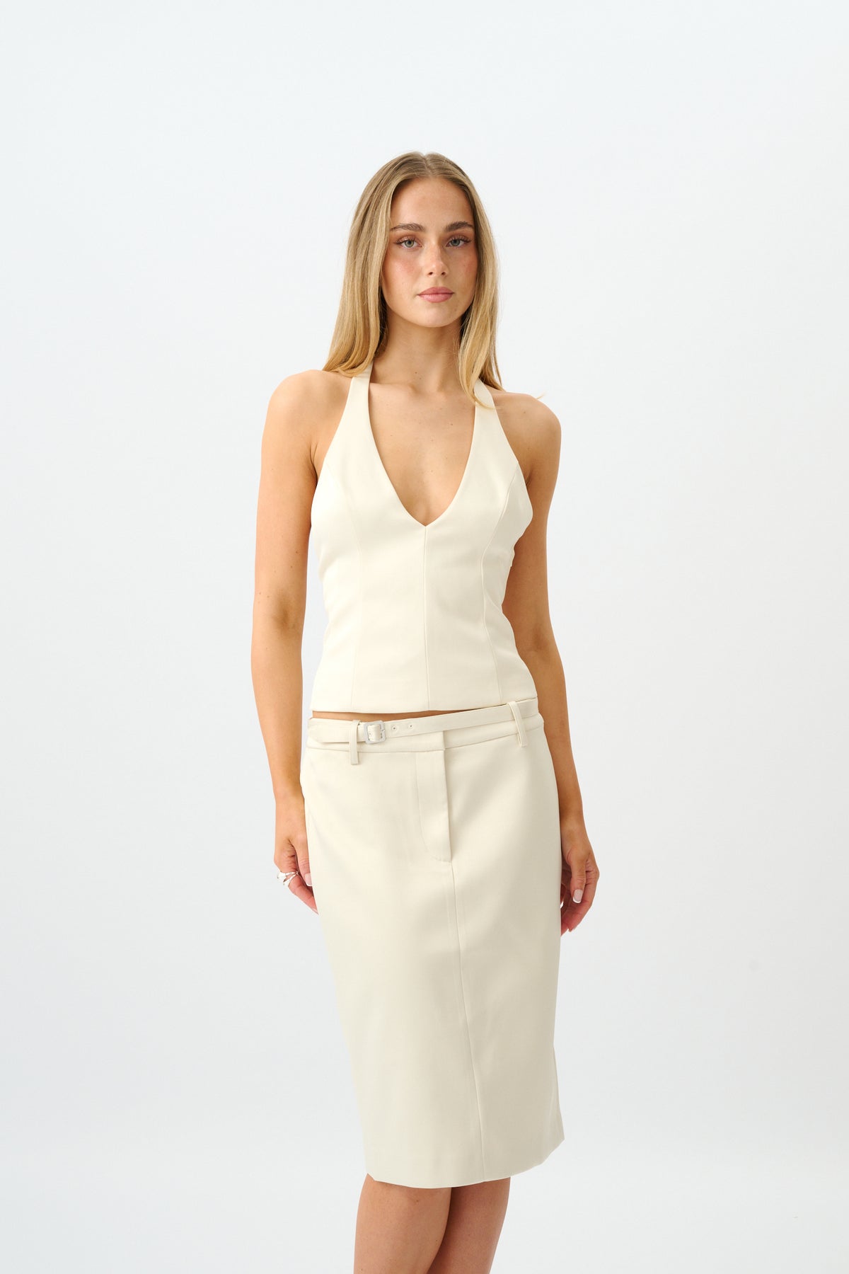 Leila Skirt | Ivory