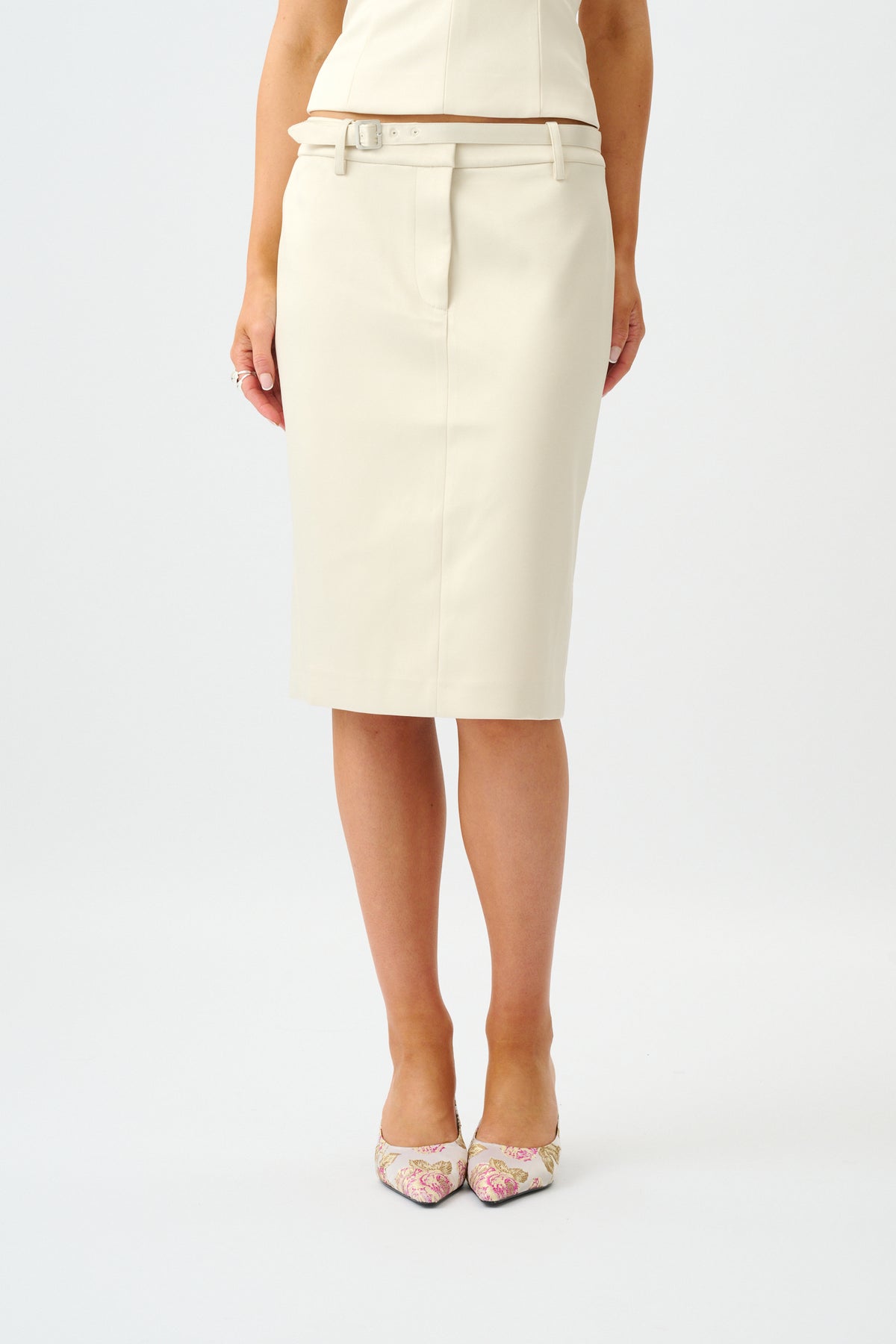 Leila Skirt | Ivory