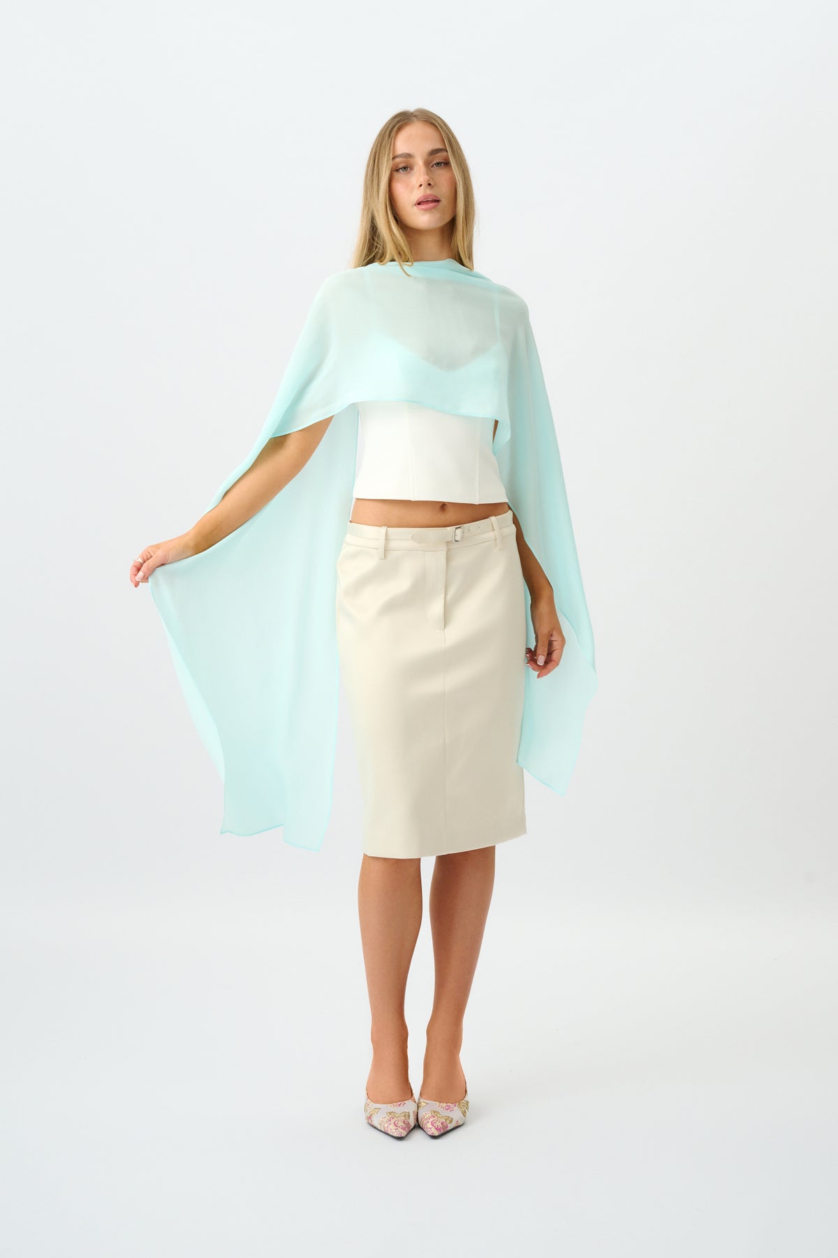 Freya Scarf | Blue