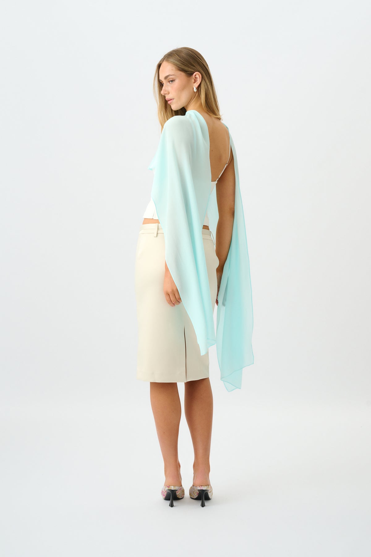 Freya Scarf | Blue