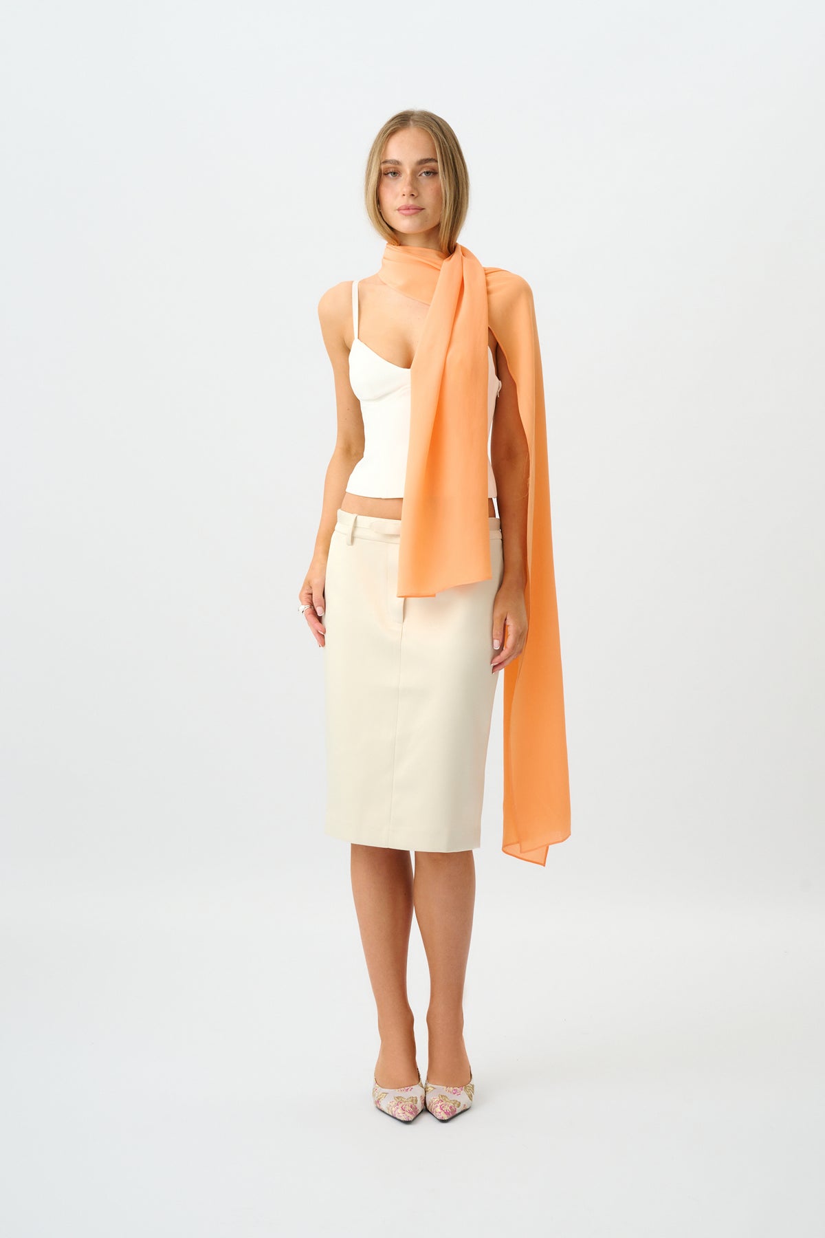 Freya Scarf | Orange