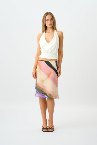 Midi Skirt | Wave