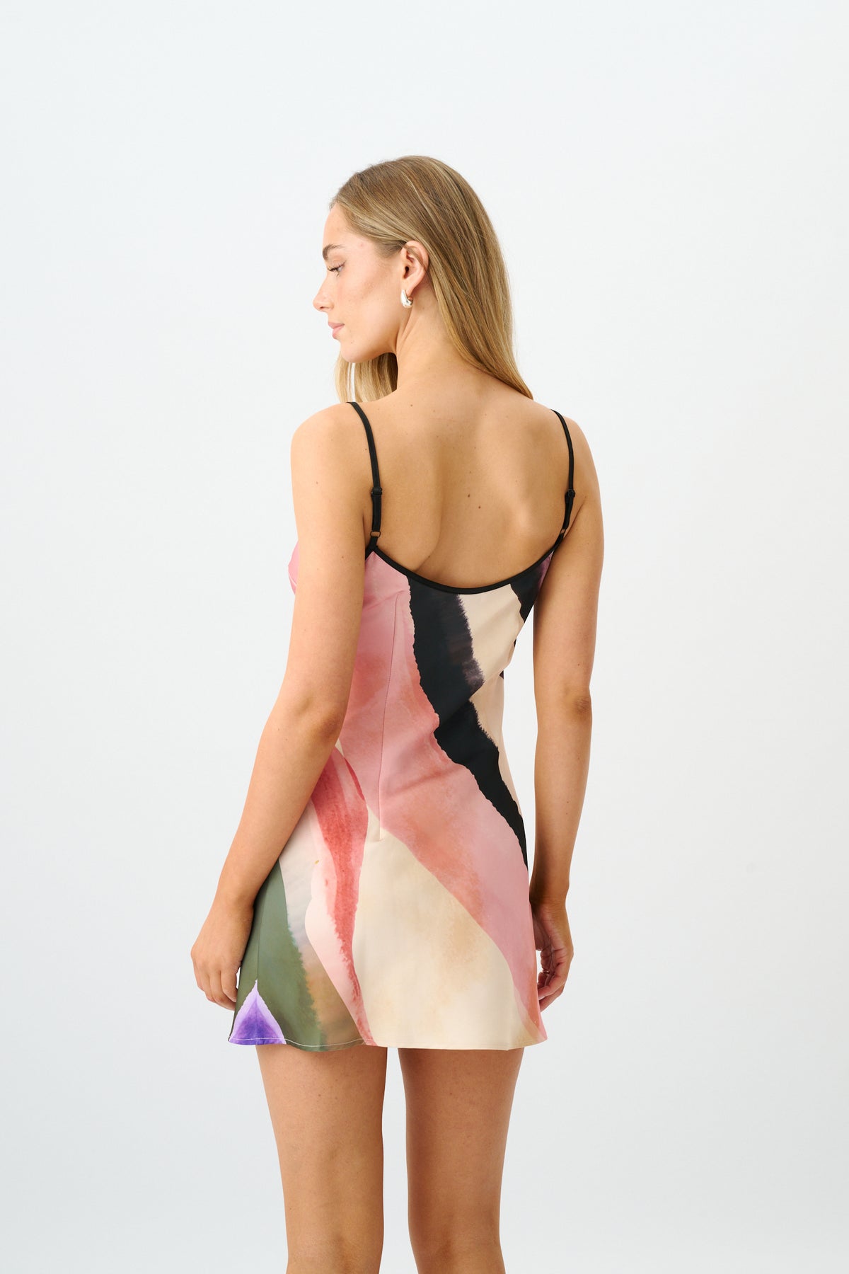 Bias Mini Dress | Wave
