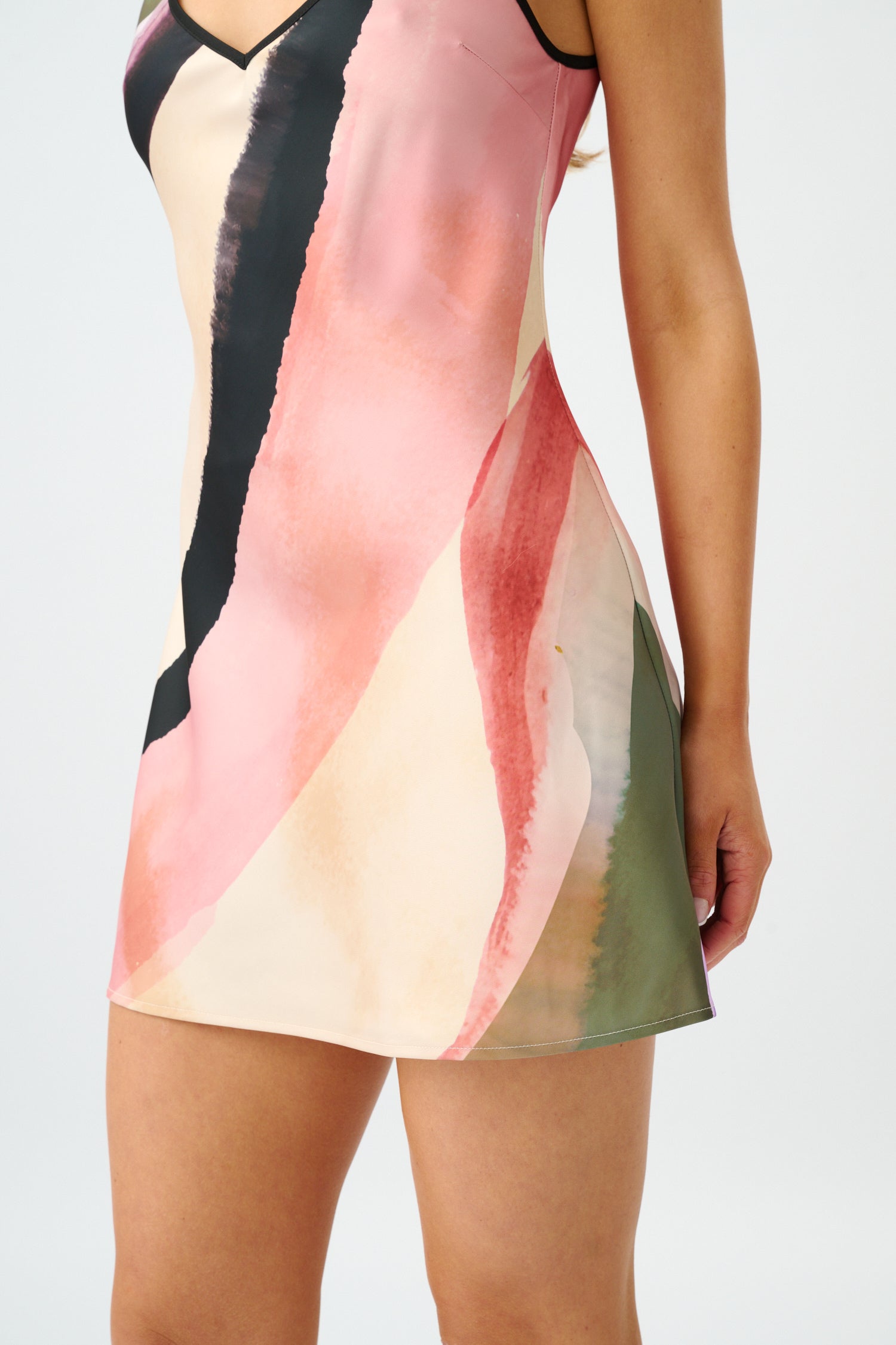Bias Mini Dress | Wave