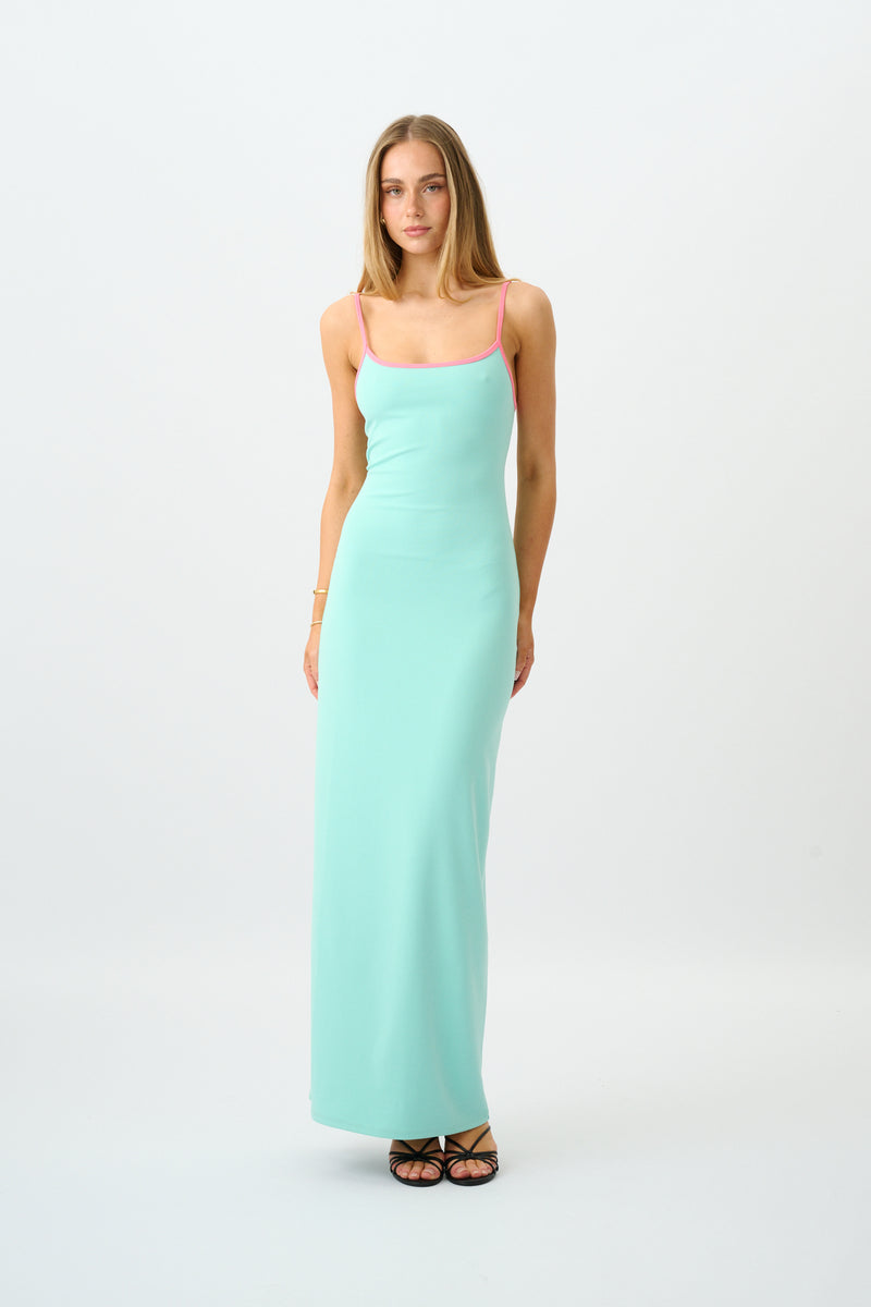 Slip Dress | Mint Blue