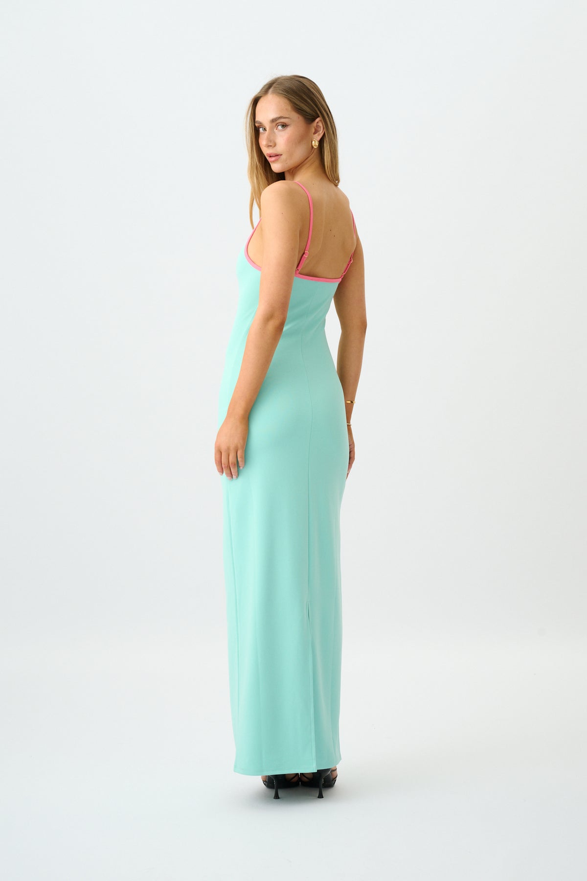 Slip Dress | Mint Blue