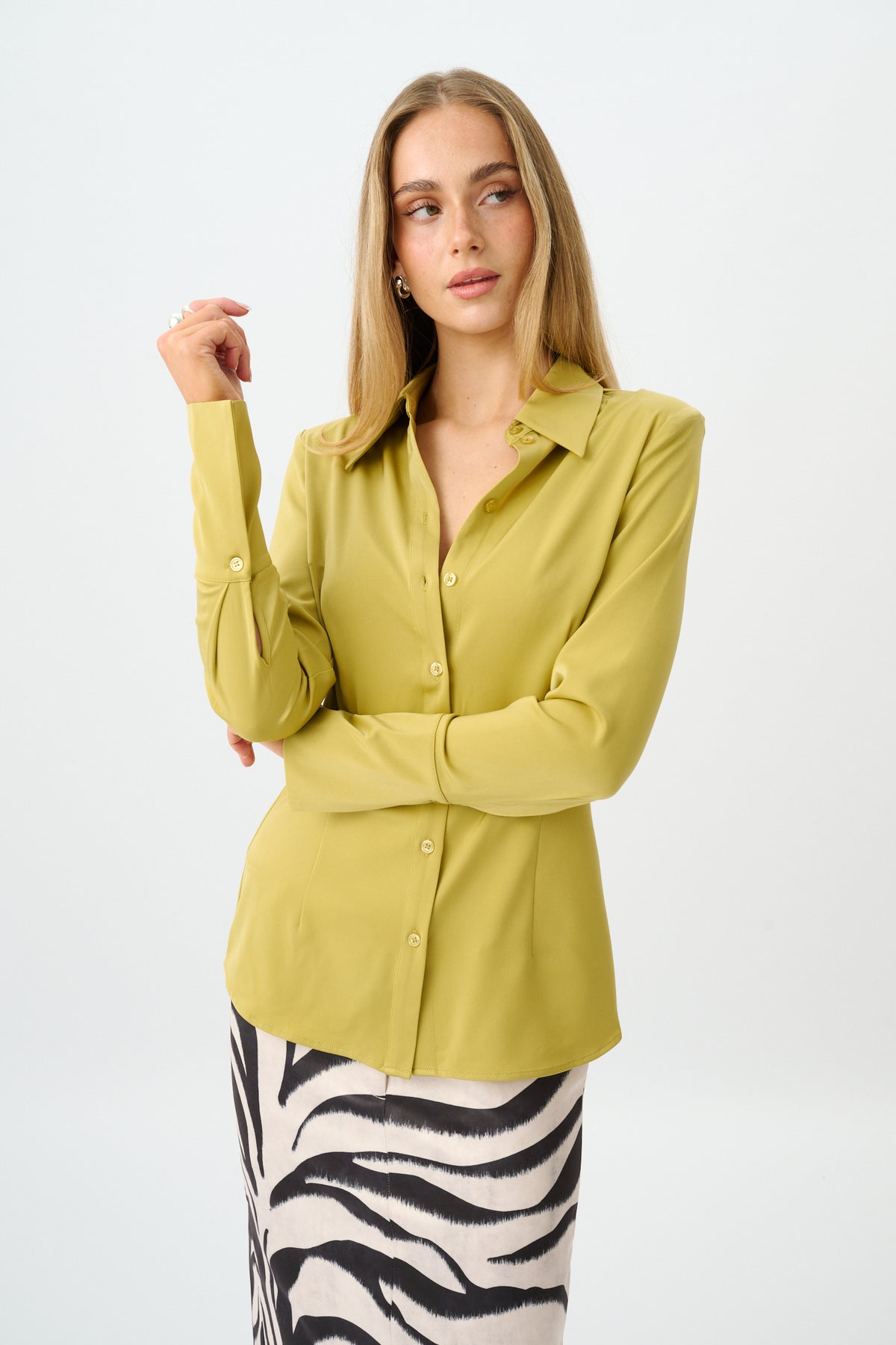 Structured Shirt | Emerald
