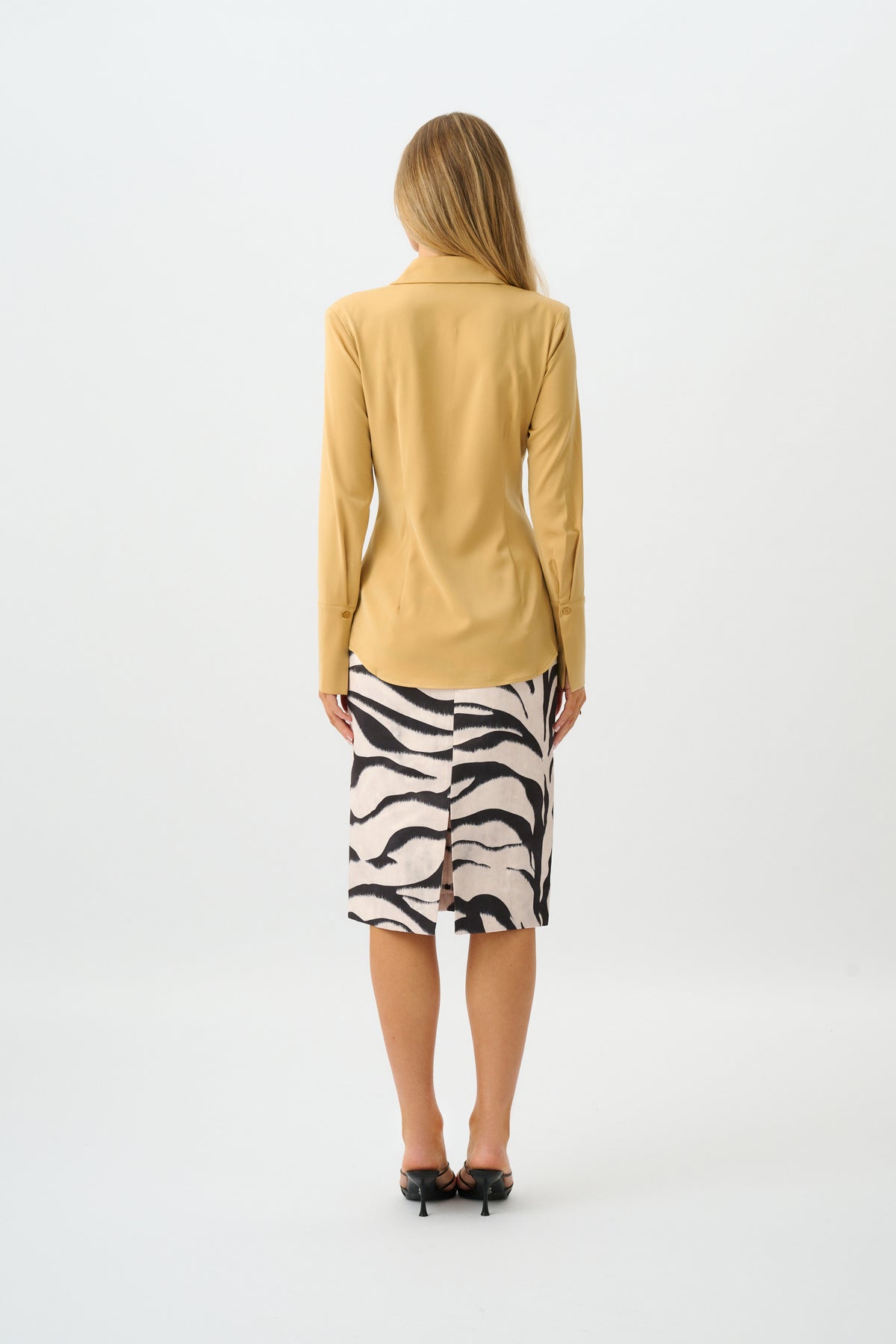 Structured Shirt | Gold