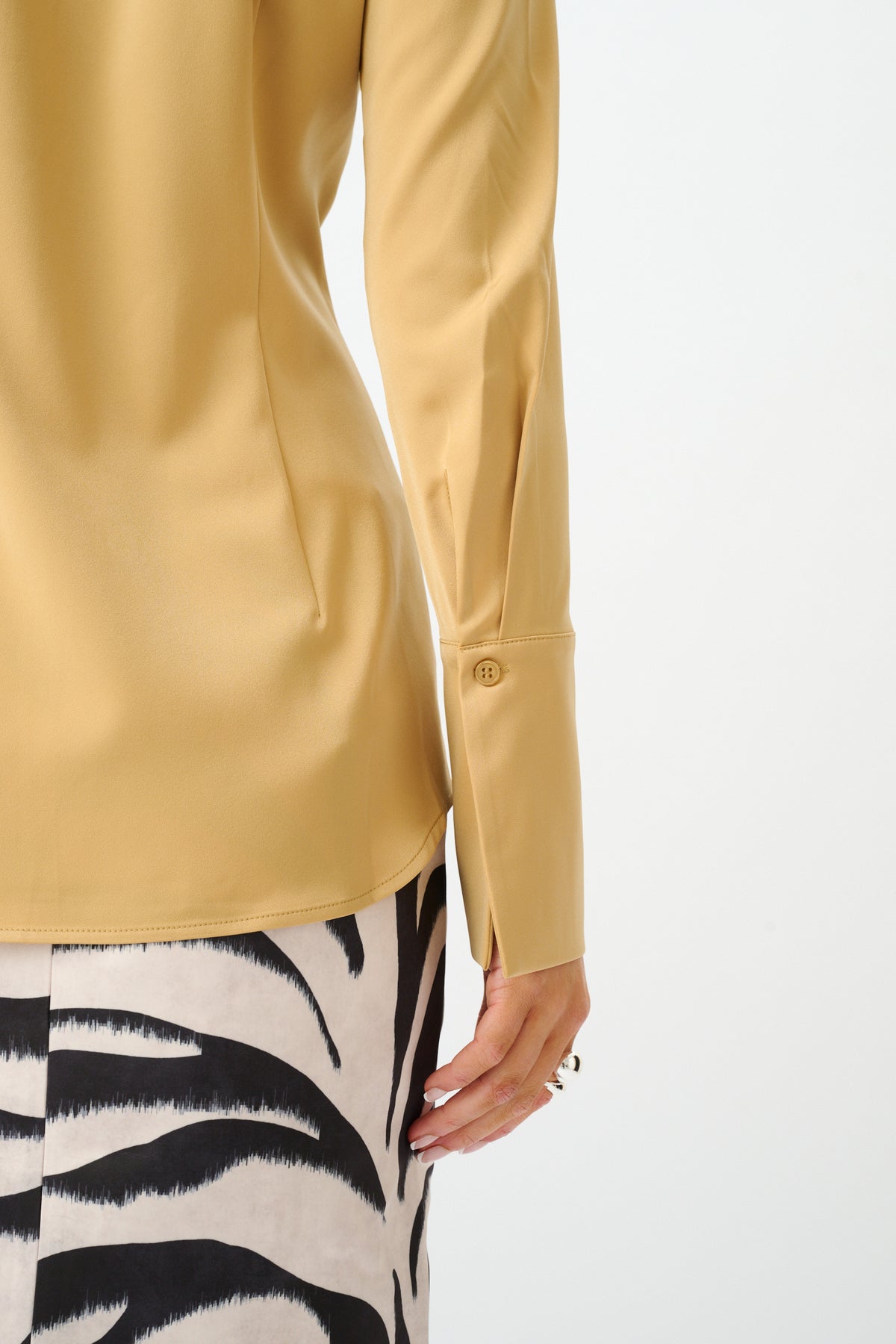 Structured Shirt | Gold