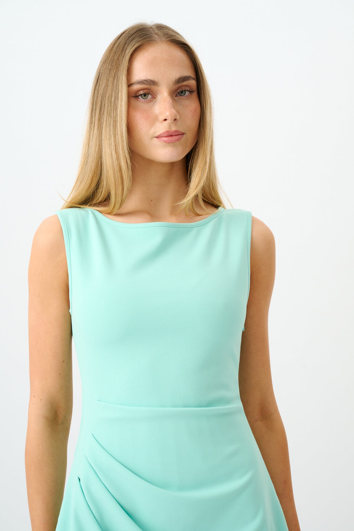 Lorena Dress | Mint Blue