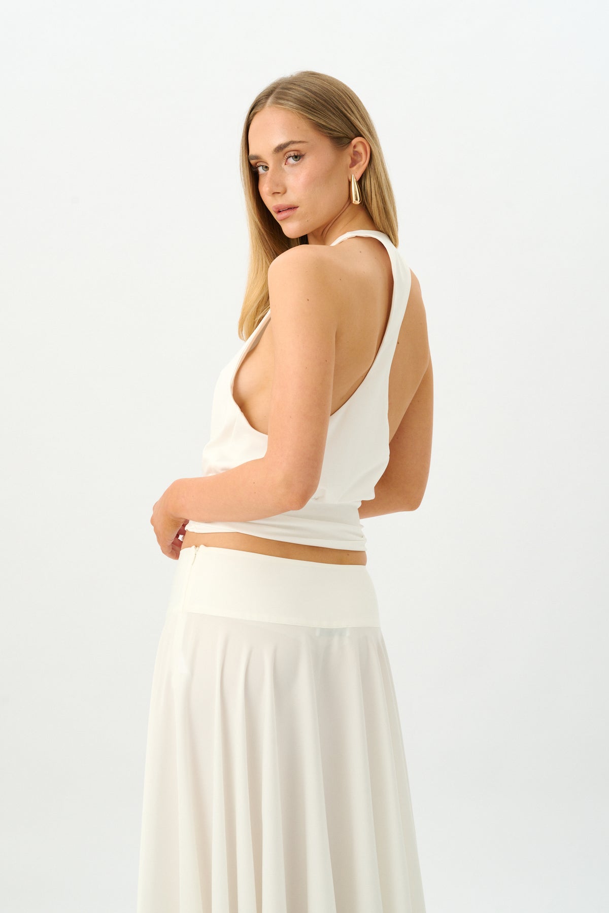 Ambra Top | White