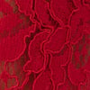 Frill Cap Sleeve Cardigan | Red Lace
