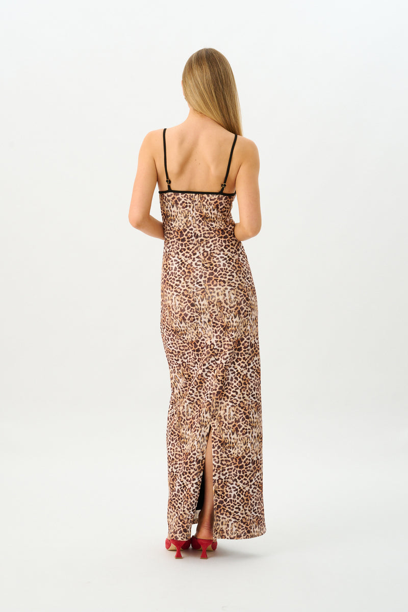 Slip Dress | Leopard