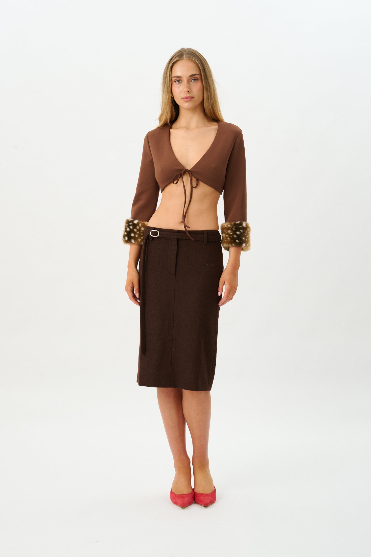 Ophelia Bolero | Chocolate