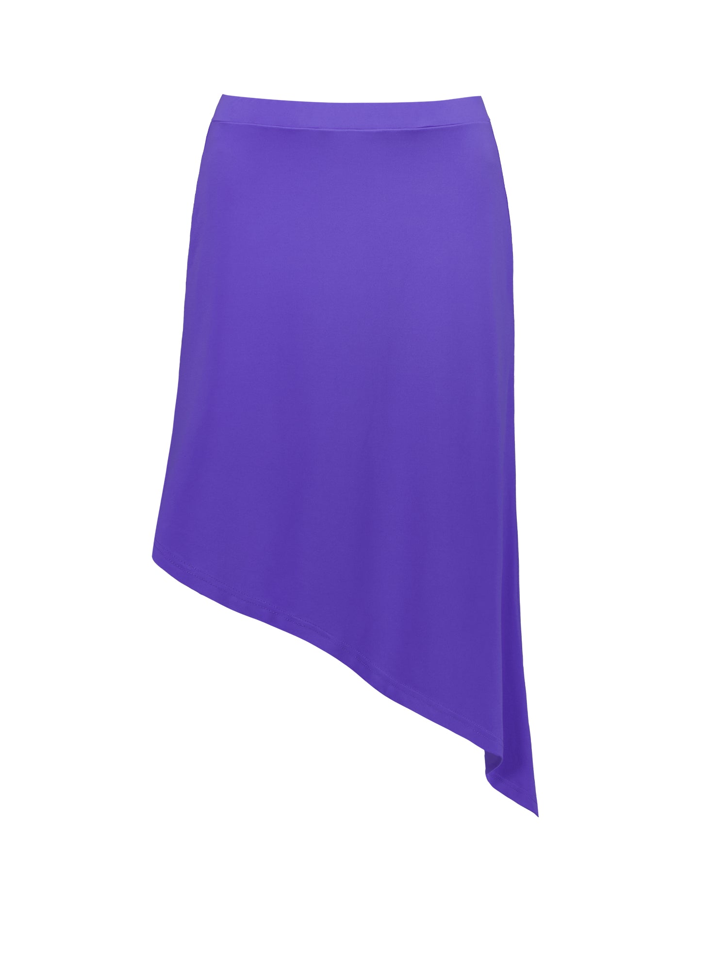Asymmetric Midi Skirt | Lilac