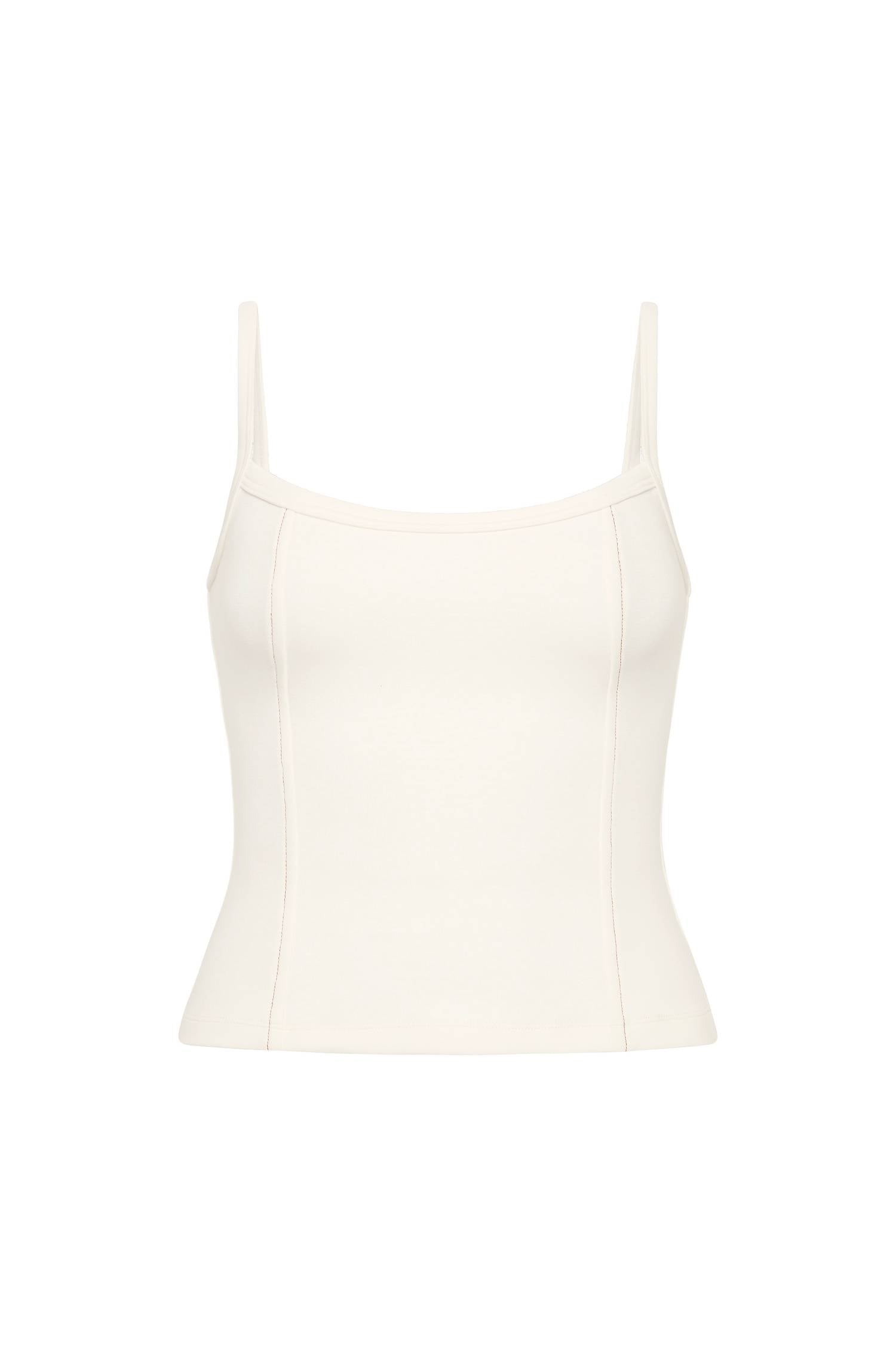 Contrast Bodice | White