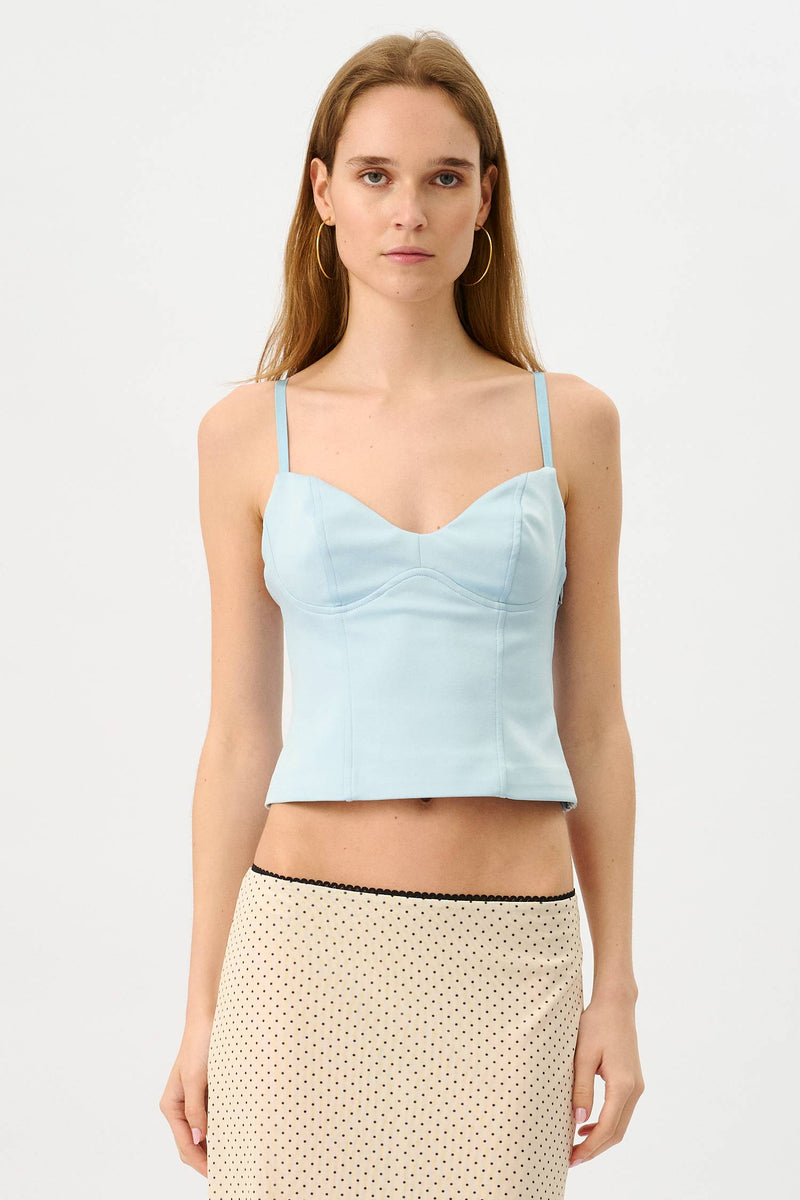 Bodice Tank | Blue