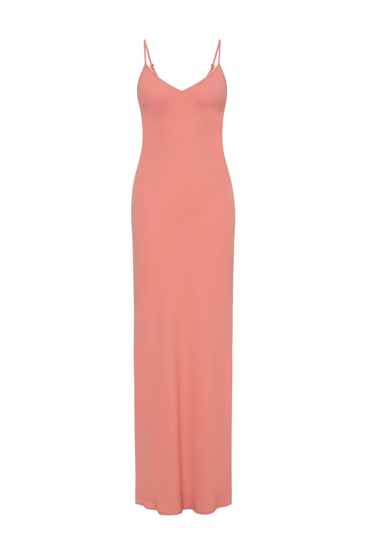 Georgette Maxi Dress | Blush