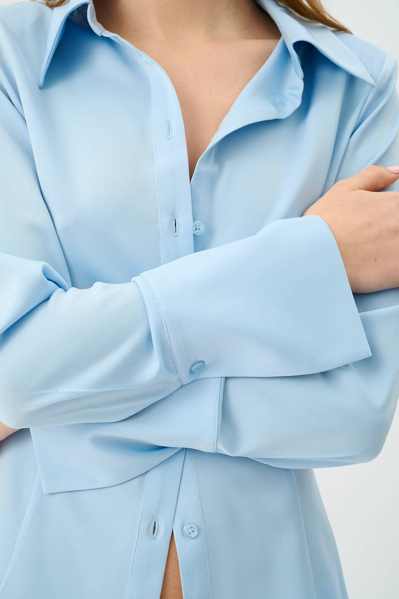 Structured Shirt | Baby Blue