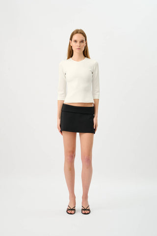 Alba Mini Skirt | Black