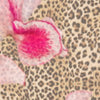 Fitted Mini Dress | Fuchsia Leopard