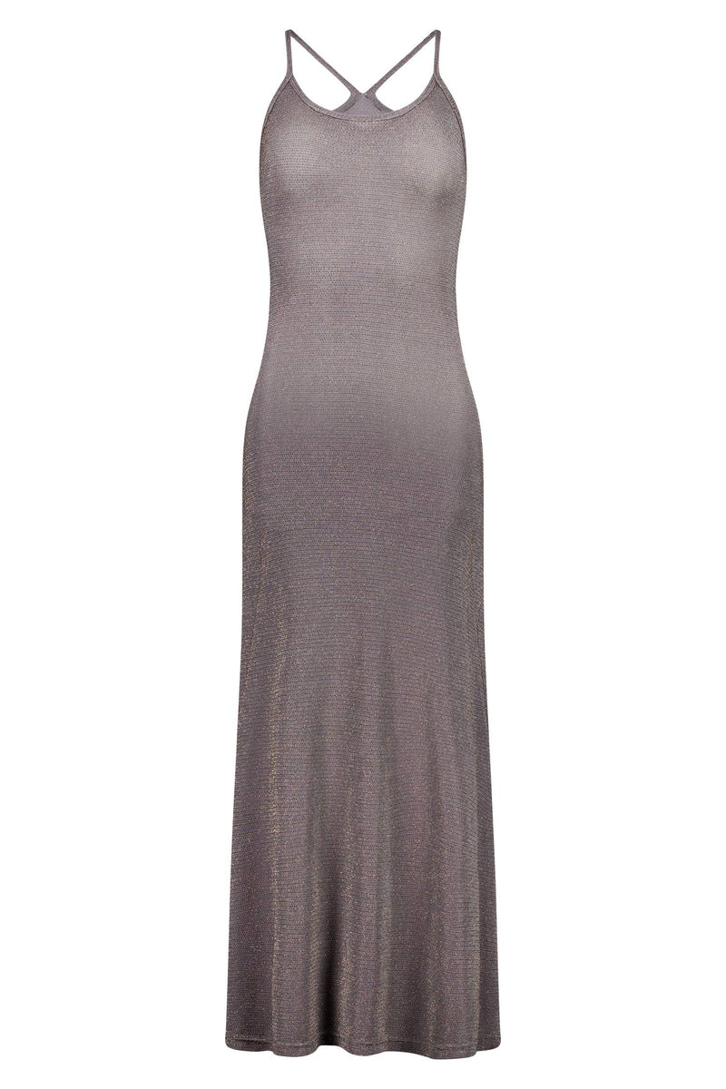 Racer Slip Dress | Shimmer