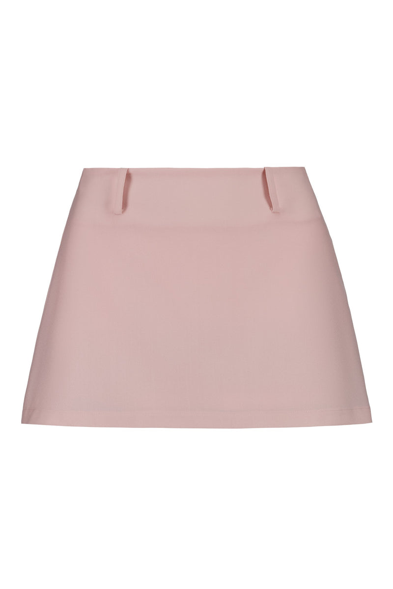 Suit Mini Skirt | Baby Pink