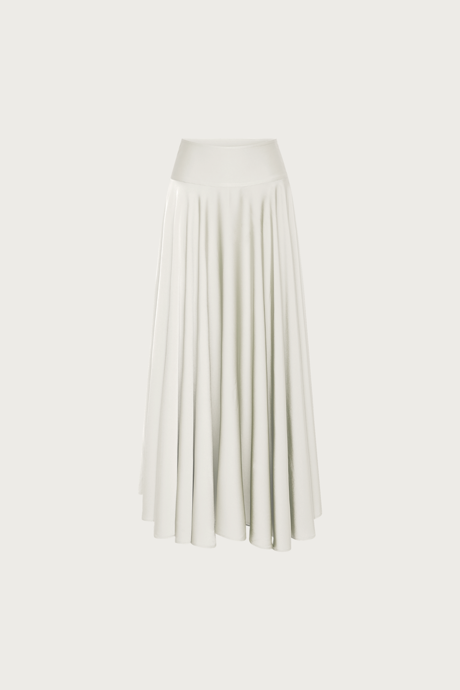 Basque Full Skirt | Ivory