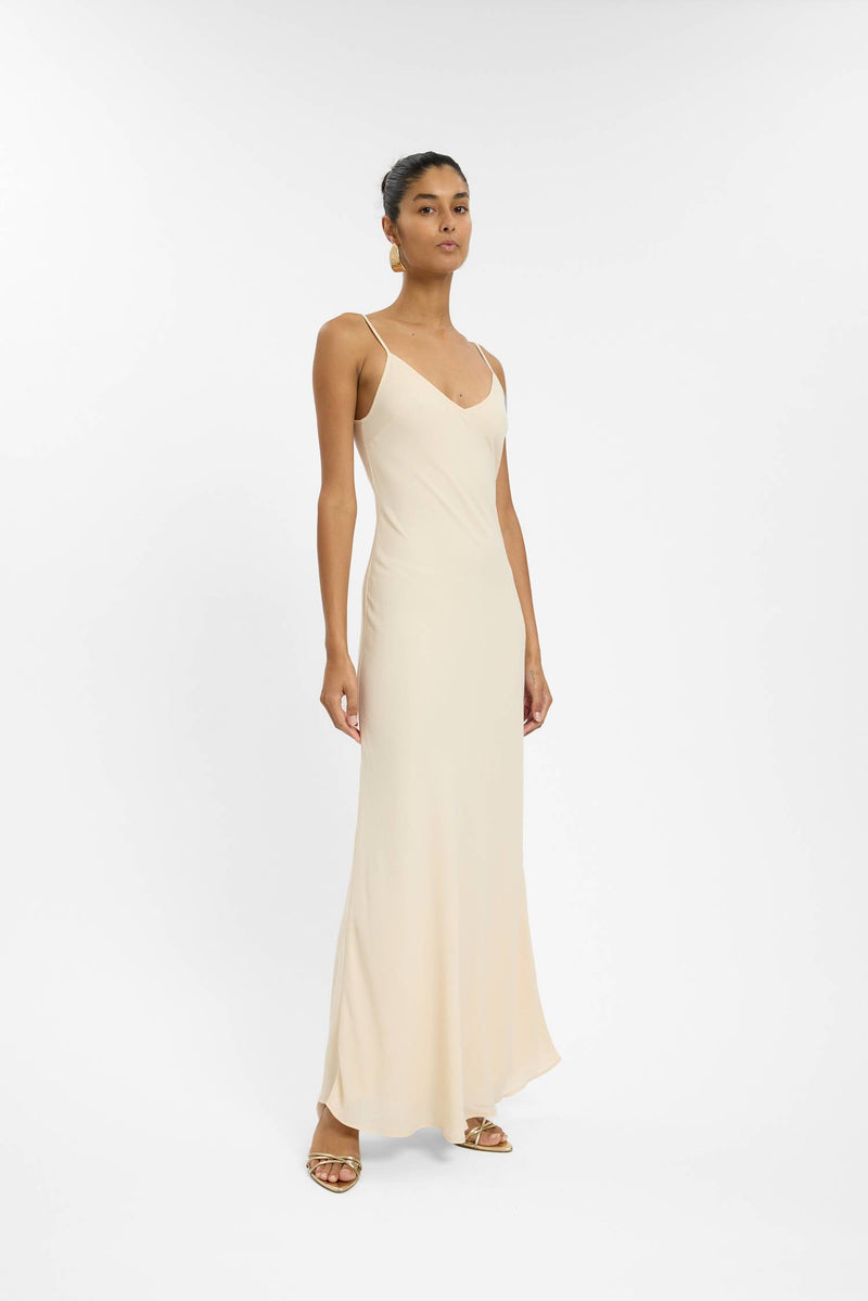 Georgette Maxi Dress | Ivory