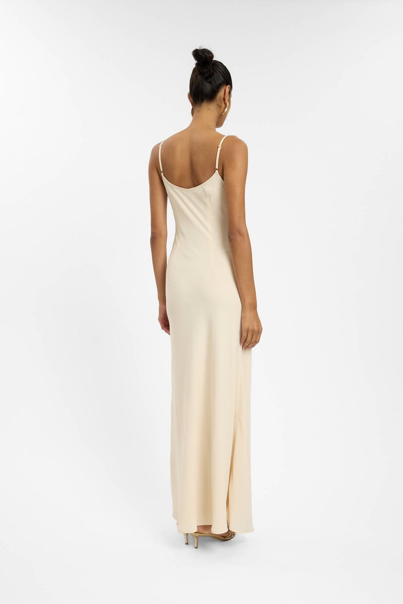 Georgette Maxi Dress | Ivory