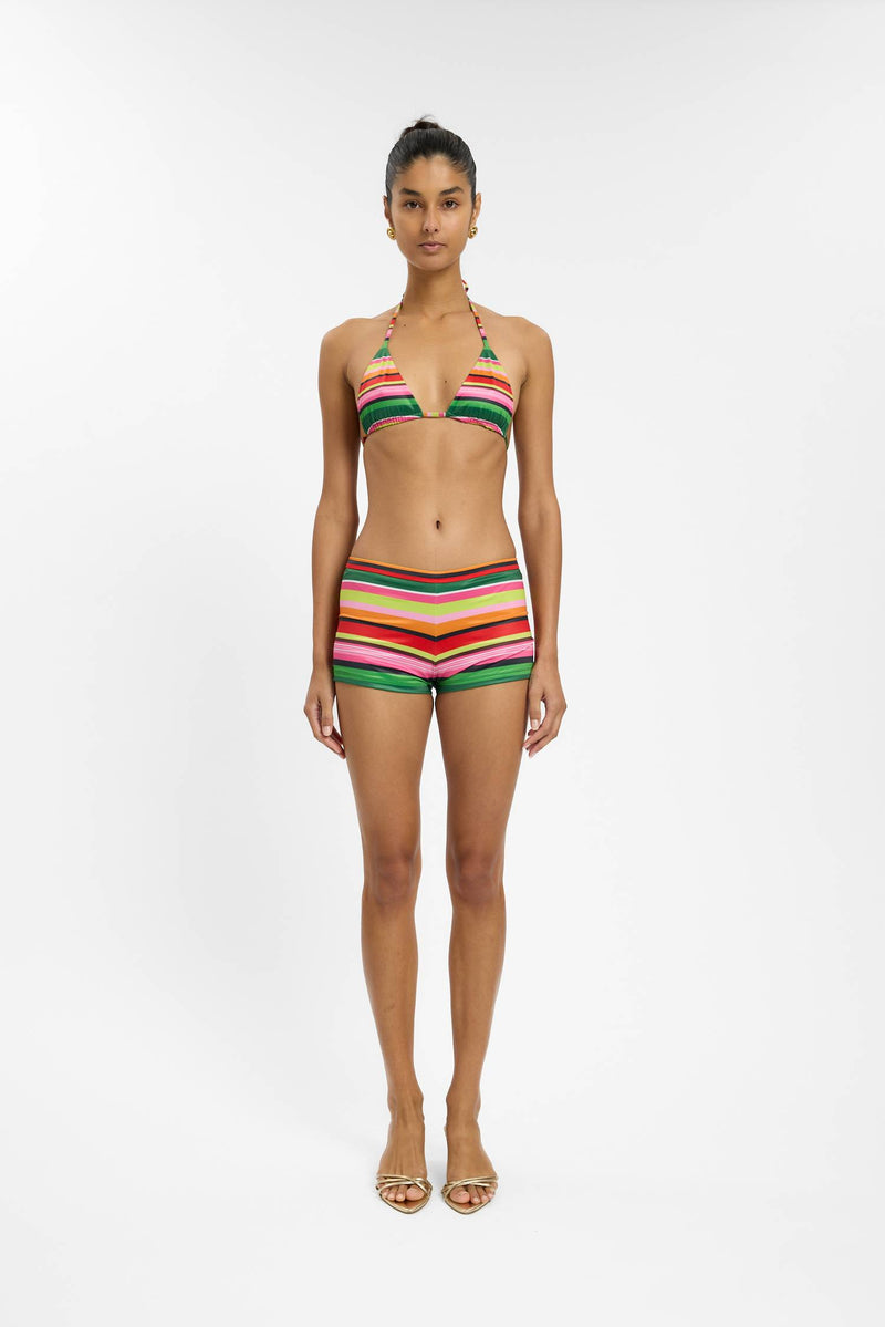 Swim Short | Emerald Stripe