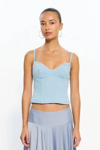 Bodice Tank | Blue
