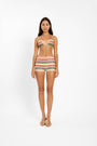 Swim Short | Emerald Stripe