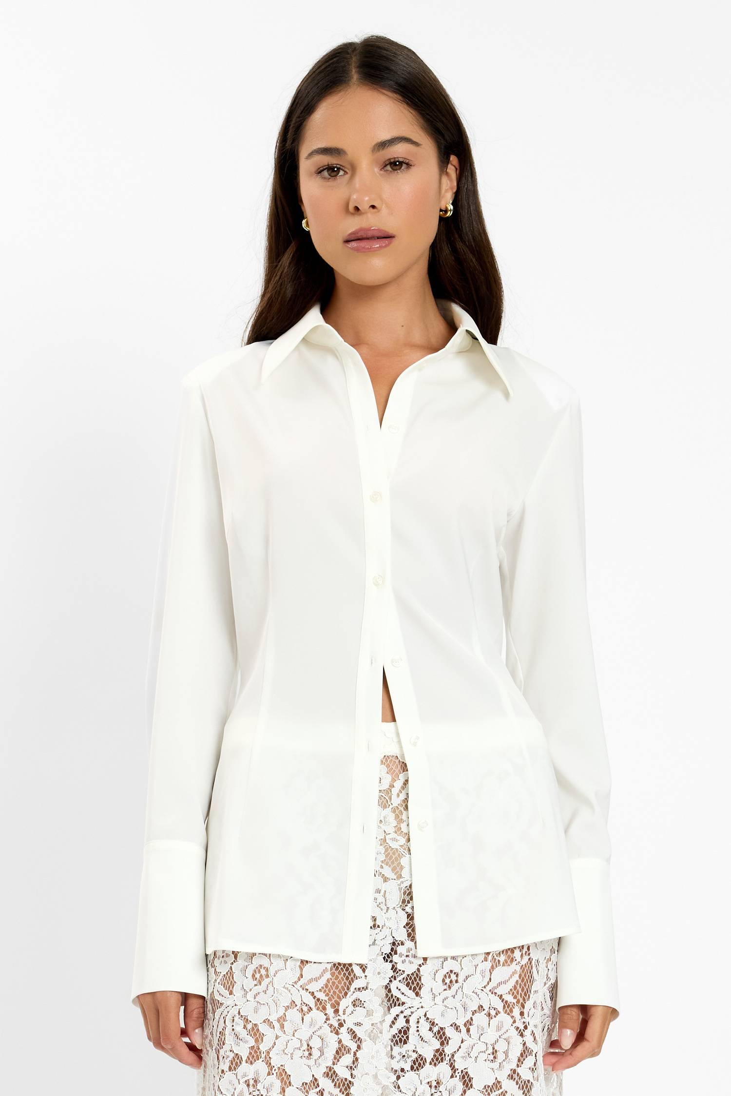 Structured Shirt | White