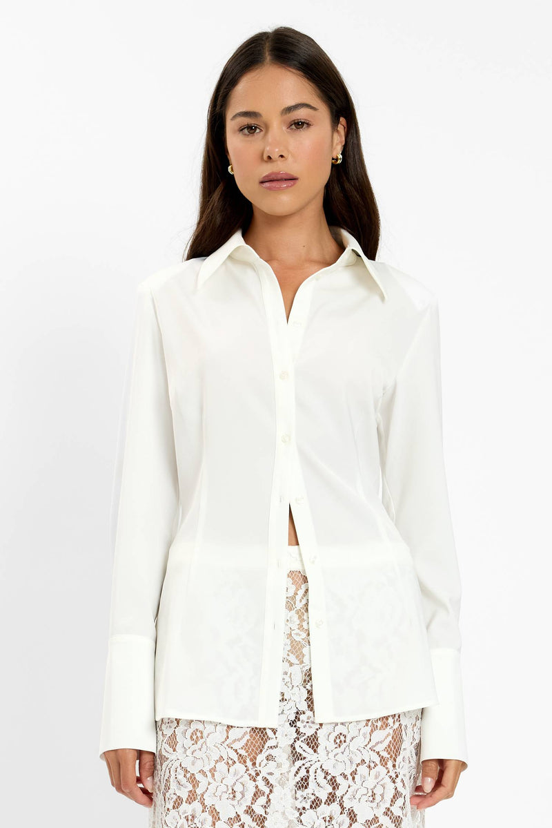 Structured Shirt | White