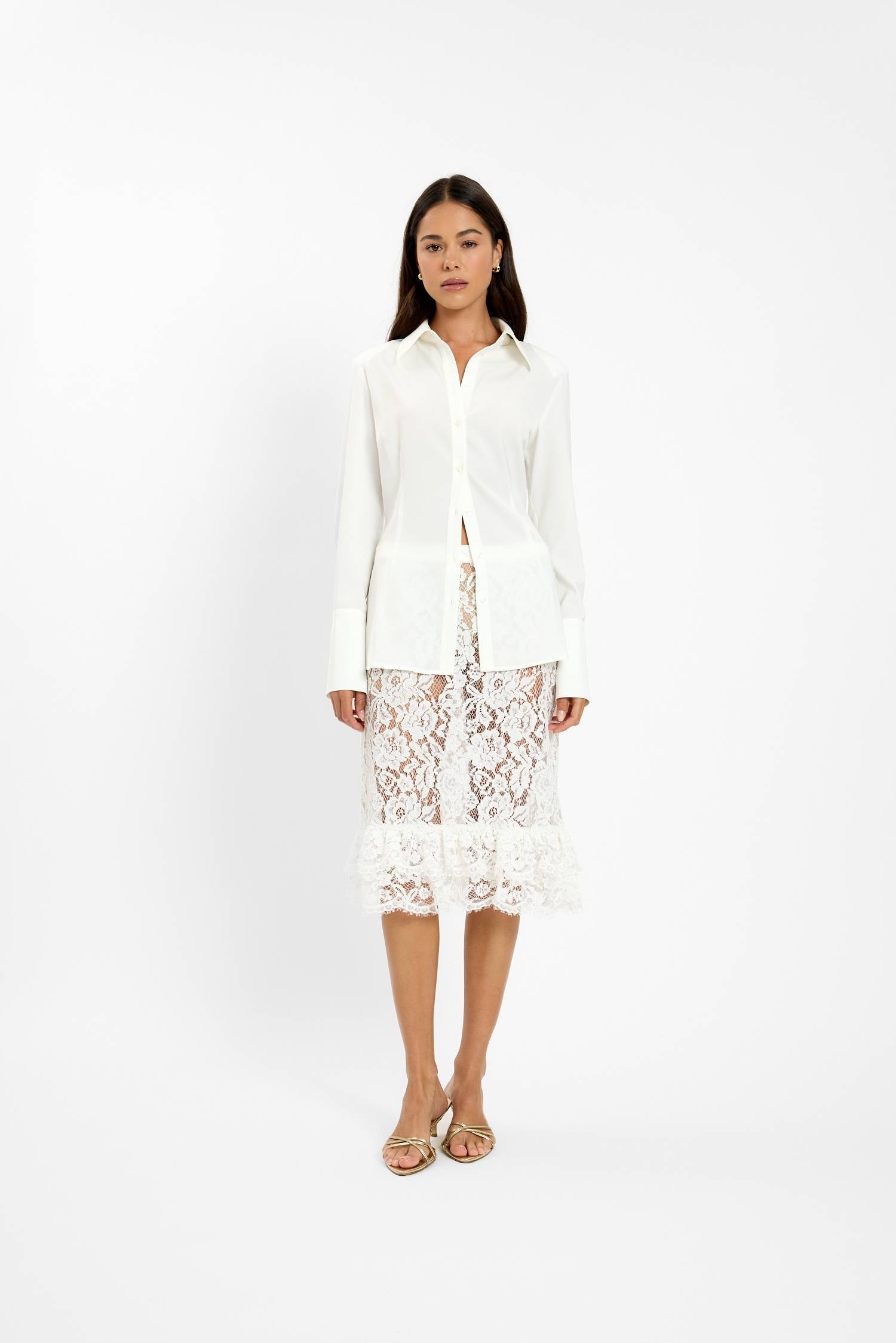 Structured Shirt | White