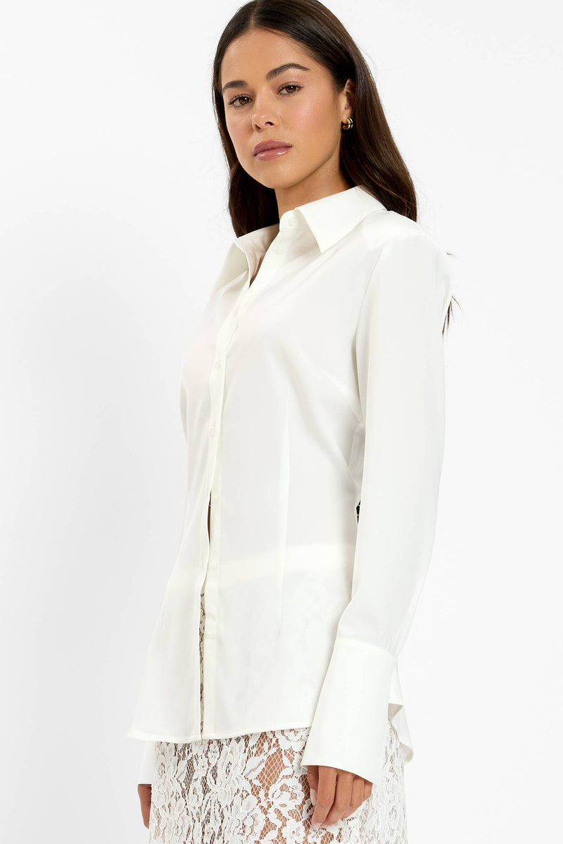 Structured Shirt | White