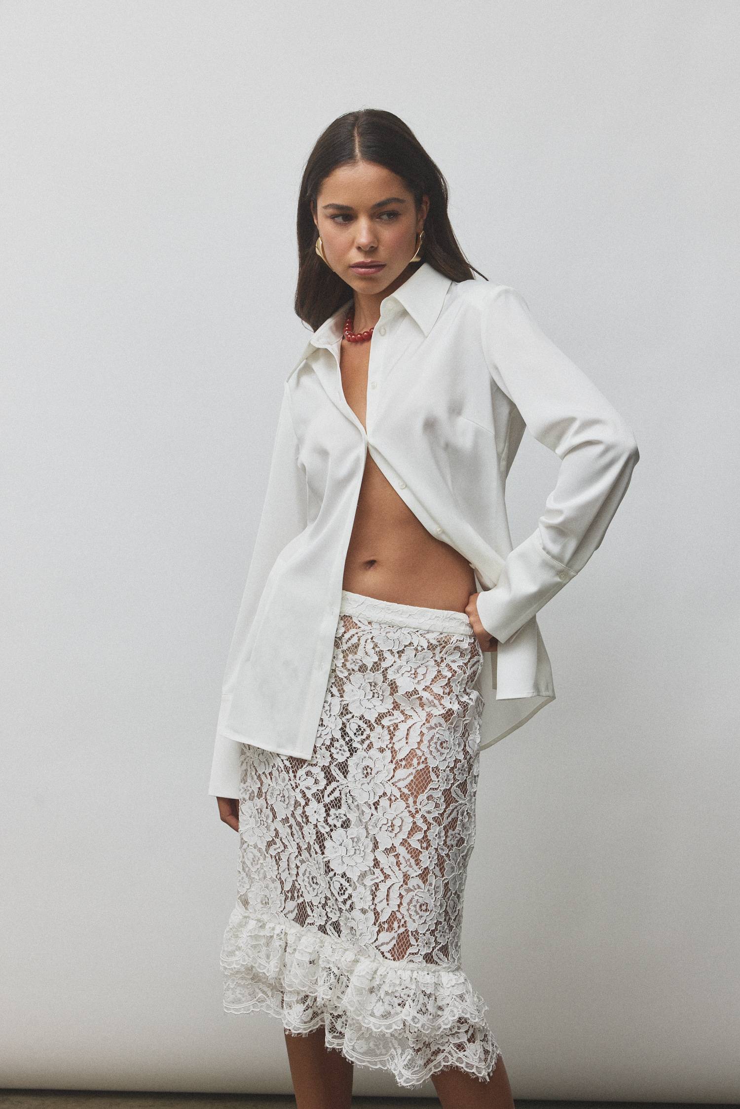 Structured Shirt | White