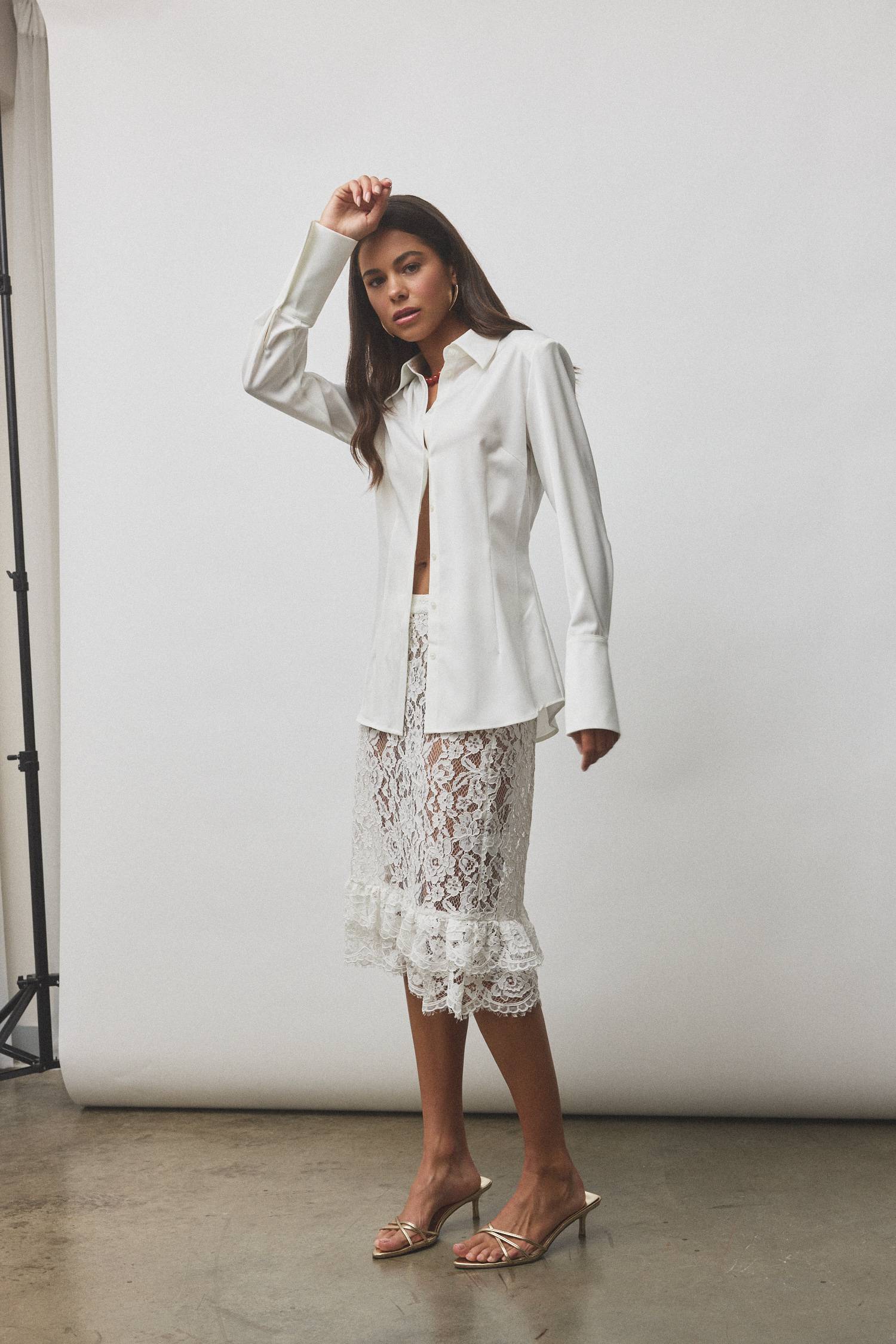 Structured Shirt | White