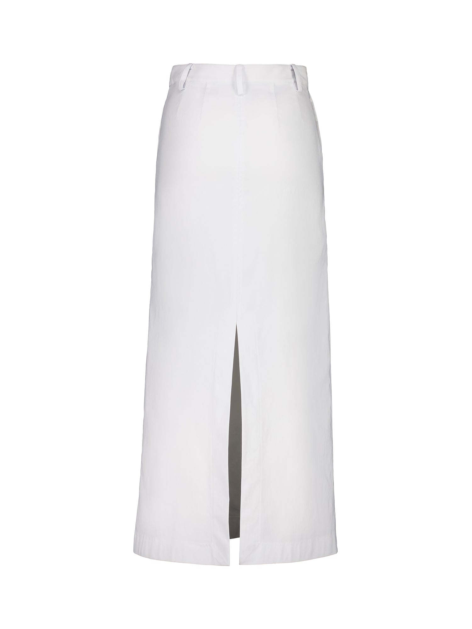 Cargo Maxi Skirt | White