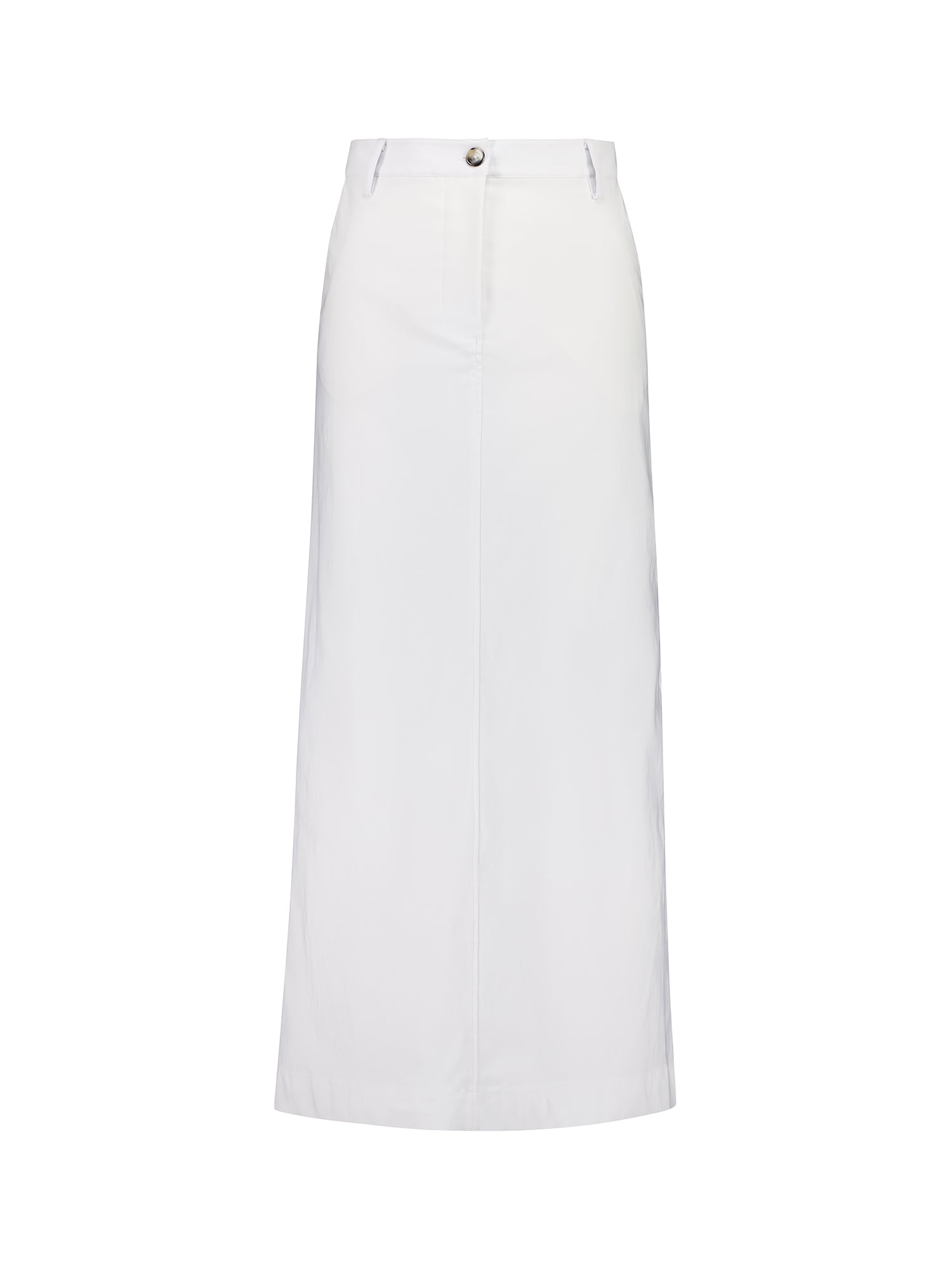Cargo Maxi Skirt | White